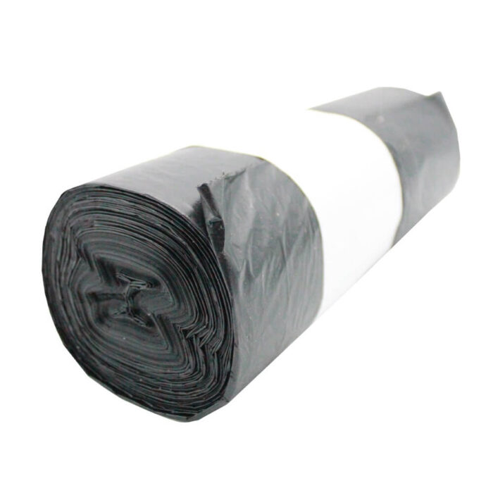 Medium-Duty Black Bin Bags 18x29x39 (Pack of 200)