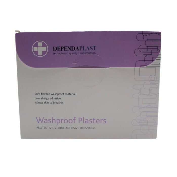 Dependaplast Washproof Plasters 7cm x 2cm (Box of 100)