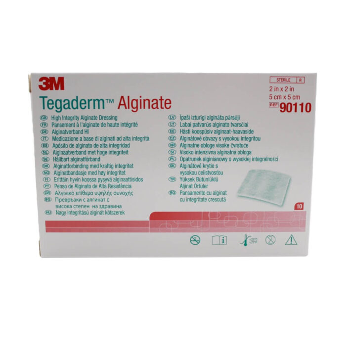 3M™ Tegaderm Alginate Dressing 5cmx5cm (Box of 10)