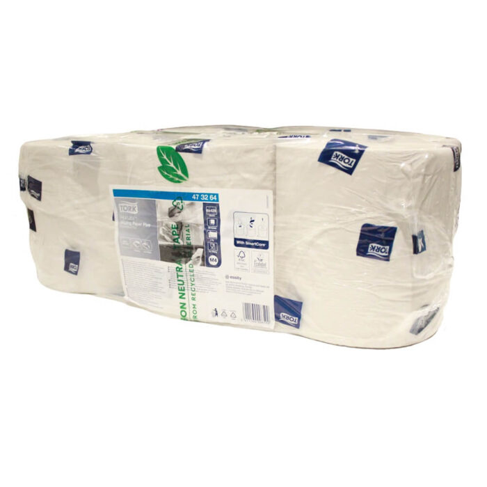 Tork Reflex Wiping Paper+, White 2Ply 150M (Case of 6)